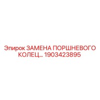 1903423895 ЗАМЕНА ПОРШНЕВОГО КОЛЕЦА Epiroc