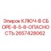 Комплектный ключ для бурового оборудования Epiroc артикул 2657428062