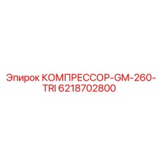 6218702800 КОМПРЕССОР-GM-260-TRI Epiroc