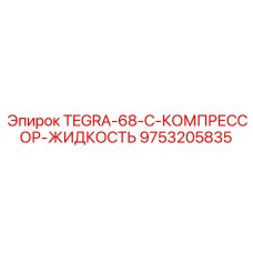 9753205835 TEGRA-68-C-КОМПРЕССОР-ЖИДКОСТЬ Epiroc