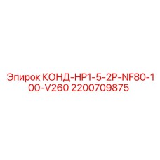 2200709875 КОНД-HP1-5-2P-NF80-100-V260 Epiroc