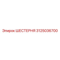 3125036700 ШЕСТЕРНЯ - Epiroc