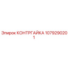 1079290201 КОНТРГАЙКА Epiroc