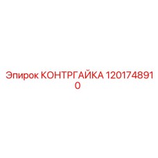 1201748910 КОНТРГАЙКА Epiroc