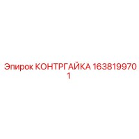 1638199701 КОНТРГАЙКА Epiroc