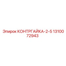 1310072943 КОНТРГАЙКА-2-5 Epiroc