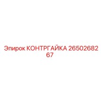 2650268267 КОНТРГАЙКА Epiroc