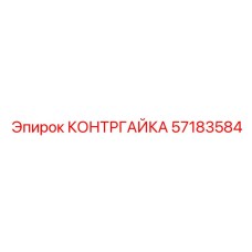 57183584 КОНТРГАЙКА Epiroc
