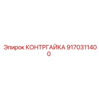 КОНТРГАЙКА (9170311400) | Epiroc