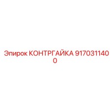 КОНТРГАЙКА (9170311400) | Epiroc