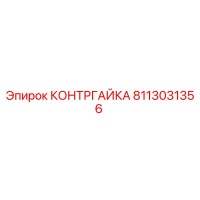 8113031356 КОНТРГАЙКА Epiroc