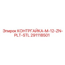 291118501 КОНТРГАЙКА-M-12-ZN-PLT-STL Epiroc