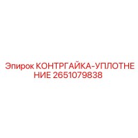 2651079838 КОНТРГАЙКА-УПЛОТНЕНИЕ Epiroc