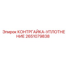 2651079838 КОНТРГАЙКА-УПЛОТНЕНИЕ Epiroc