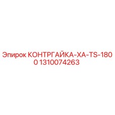 1310074263 КОНТРГАЙКА-XA-TS-1800 Epiroc