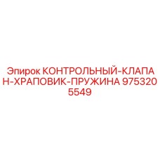 9753205549 КОНТРОЛЬНЫЙ-КЛАПАН-ХРАПОВИК-ПРУЖИНА Epiroc