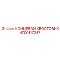 4700117247 КОНЦЕВОЙ ХВОСТОВИК (Epiroc)