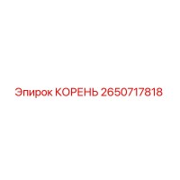 2650717818 КОРЕНЬ Epiroc