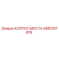 5580101919 КОРПУС МОСТА Epiroc