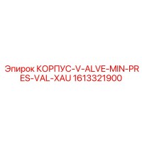 1613321900 КОРПУС-V-ALVE-MIN-PRES-VAL-XAU Epiroc
