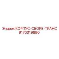 9170319980 КОРПУС-СБОРЕ-ТРАНС Epiroc