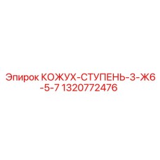 1320772476 КОЖУХ-СТУПЕНЬ-3-Ж6-5-7 Epiroc