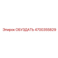4700355829 ОБУЗДАТЬ Epiroc