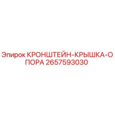 2657593030 КРОНШТЕЙН-КРЫШКА-ОПОРА Epiroc