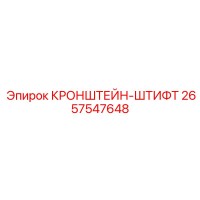 2657547648 КРОНШТЕЙН-ШТИФТ Epiroc
