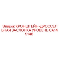 CA145148 КРОНШТЕЙН-ДРОССЕЛЬНАЯ ЗАСЛОНКА УРОВЕНЬ Epiroc