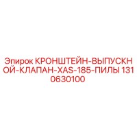 1310630100 Кронштейн выпускной клапан XAS 185 Пилы | Epiroc