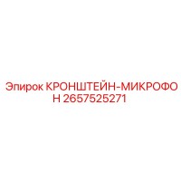 2657525271 КРОНШТЕЙН-МИКРОФОН Epiroc
