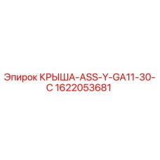 Оригинальная крыша ASS-Y-GA11-30-C артикул 1622053681