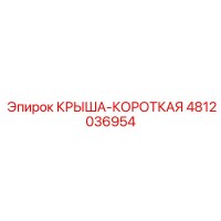 4812036954 КРЫША-КОРОТКАЯ Epiroc