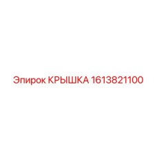 1613821100 КРЫШКА Epiroc
