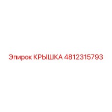 4812315793 Крышка Epiroc