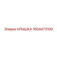 1604473100 КРЫШКА Эпирок