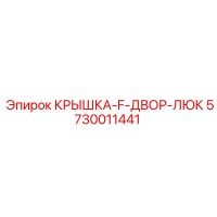 5730011441 КРЫШКА-F-ДВОР-ЛЮК Epiroc