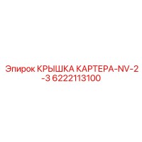 6222113100 КРЫШКА КАРТЕРА-NV-2-3 Epiroc