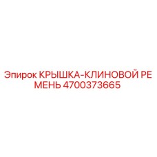 4700373665 Крышка клиновой ремень Epiroc