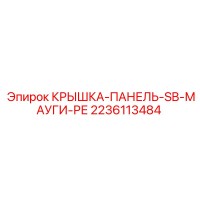 2236113484 КРЫШКА-ПАНЕЛЬ-SB-МАУГИ-РЕ Epiroc