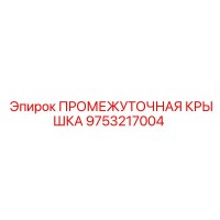 9753217004 ПРОМЕЖУТОЧНАЯ КРЫШКА Epiroc
