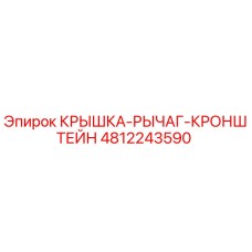 4812243590 КРЫШКА-РЫЧАГ-КРОНШТЕЙН Epiroc