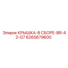 Крышка в сборе BR-42-G7 для гидросистем буровых установок Epiroc артикул 6265679600