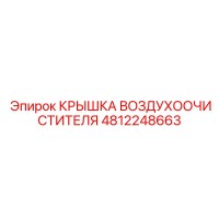4812248663 КРЫШКА ВОЗДУХООЧИСТИТЕЛЯ Epiroc