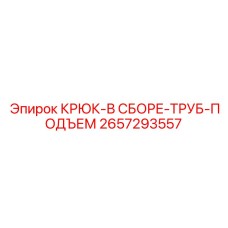 2657293557 Крюк-в сборе-труб-подъем Epiroc