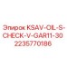 Клапан масляный Epiroc KSAV-OIL-S-CHECK-V-GAR11-30 артикул 2235770186