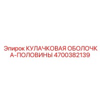 4700382139 КУЛАЧКОВАЯ ОБОЛОЧКА-ПОЛОВИНЫ Epiroc