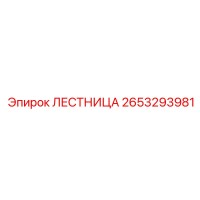2653293981 Лестница Epiroc