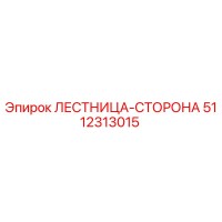 5112313015 ЛЕСТНИЦА-СТОРОНА Epiroc